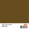AK Interactive AK11127 BRITISH KHAKI – STANDARD 17ml